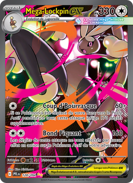Méga-Lockpin-ex - Mega Lopunny ex - Flammes Fantasmagoriques 128