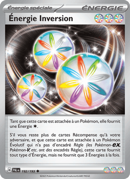 Énergie Inversion 192/279 Pokémon Évolutions à Paldea (EV02)