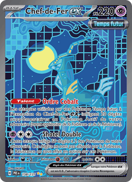 Chef-de-Fer-ex 158/180 Pokémon Évolutions Prismatiques (EV8.5)