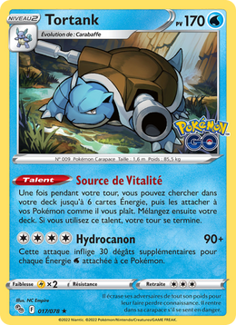 Tortank 017/88 Pokémon Pokémon GO