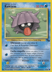 Kokiyas 54/62 Pokémon Fossile (FO)