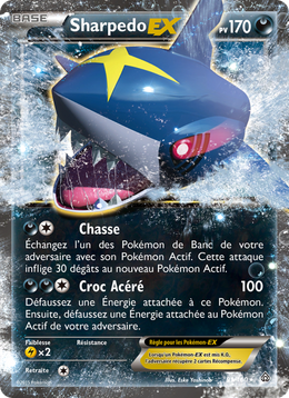 Sharpedo EX 91/164 — Pokémon Primo-Choc (PRC)