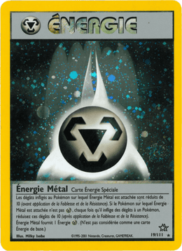 Énergie Métal 19/111 Pokémon Neo Genesis (N1)