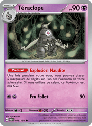 Téraclope 036/180 Pokémon Évolutions Prismatiques (EV8.5)
