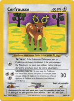 Cerfrousse 38/66 Pokémon Neo Revelation (N3)