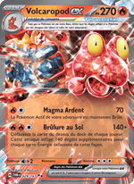 Volcaropod-ex 029/226 Pokémon Mascarade Crépusculaire (EV06)