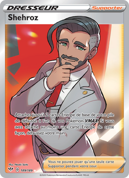 Shehroz 189/201 Pokémon Ténèbres Embrasées