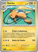Raichu 052/218 Pokémon Forces Temporelles (EV05)