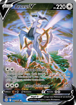 Arceus V 166/216 Pokémon Stars Étincelantes