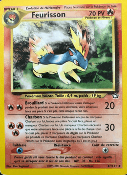 Feurisson 47/111 Pokémon Neo Genesis (N1)