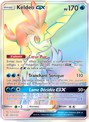 Keldeo GX 240/258 — Pokémon Harmonie des Esprits (UNM)