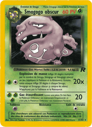 Smogogo obscur 31/83 Pokémon Team Rocket (RO)
