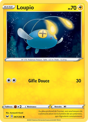 Loupio 67/216 Pokémon Épée et Bouclier