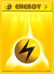 Lightning Energy 128/130 Pokémon Base Set 2 (B2)
