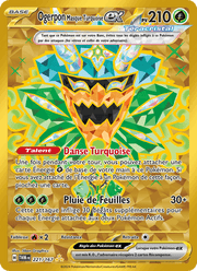 Ogerpon Masque Turquoise-ex 221/226 Pokémon Mascarade Crépusculaire (EV06)