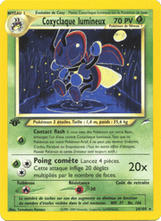Coxyclaque lumineux 24/113 Pokémon Neo Destiny (N4)