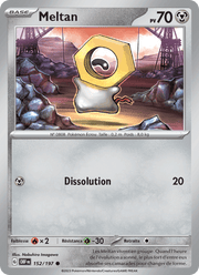 Meltan 152/230 Pokémon Flammes Obsidiennes (EV03)