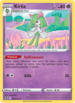 Kirlia 068/215 Pokémon Tempête Argentée (SIT)