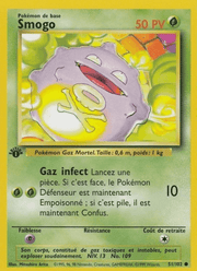 Smogo 51/102 Pokémon Set de Base (BS)