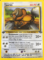 Tauros 47/64 Pokémon Jungle (JU)