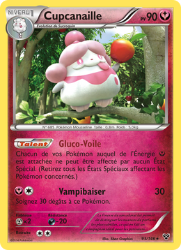 Cupcanaille 95/146 — Pokémon XY (XY)