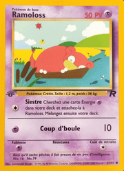 Ramoloss 67/83 Pokémon Team Rocket (RO)