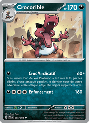 Crocorible 066/130 Pokémon Flammes Fantasmagoriques (ME02)