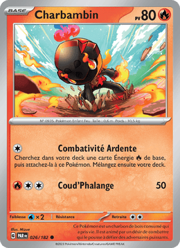 Charbambin 026/266 Pokémon Faille Paradoxe (EV04)