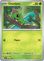 Chenipan 001/190 Pokémon Aventures Ensemble (EV09)