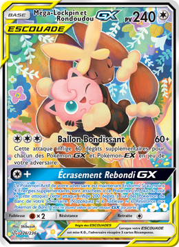 Méga-Lockpin et Rondoudou GX 226/271 — Pokémon Éclipse Cosmique (CEC)