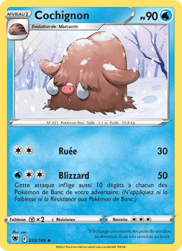 Cochignon 032/216 Pokémon Astres Radieux (ASR)