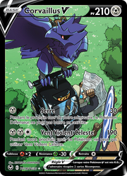 Corvaillus V TG18/245 — Pokémon Tempête Argentée (SIT)