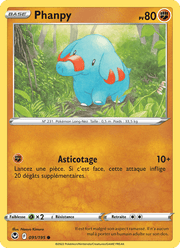 Phanpy 091/215 Pokémon Tempête Argentée (SIT)