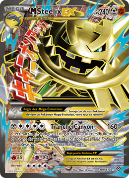 M-Steelix EX 109/116 — Pokémon Offensive Vapeur (STS)