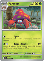Parasect 005/190 Pokémon Aventures Ensemble (EV09)