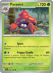 Parasect 005/190 Pokémon Aventures Ensemble (EV09)