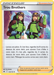 Trou Brothers 126/160 Pokémon Zénith Suprême (CRZ)