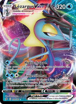Lézargus VMAX 50/209 Pokémon Clash des Rebelles