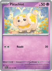 Pâtachiot 038/245 Pokémon Destinées de Paldea (EV4.5)