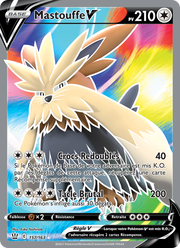 Mastouffe V 157/183 — Pokémon Styles de combat (BST)