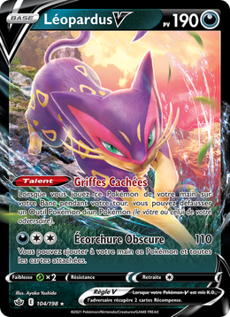 Léopardus V 104/233 — Pokémon Règne de Glace (CRE)