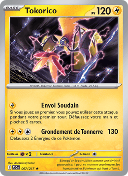 Tokorico 067/295 Pokémon Héros Transcendants (ME2.5)