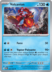 Volcanion 025/124 Pokémon Équilibre Parfait (ME03)