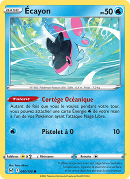 Écayon 040/217 Pokémon Origine Perdue (LOR)