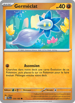 Germéclat 124/279 Pokémon Évolutions à Paldea (EV02)
