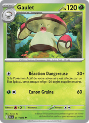 Gaulet 011/172 Pokémon Foudre Noire (BLK)