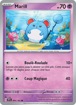Marill 064/218 Pokémon Forces Temporelles (EV05)