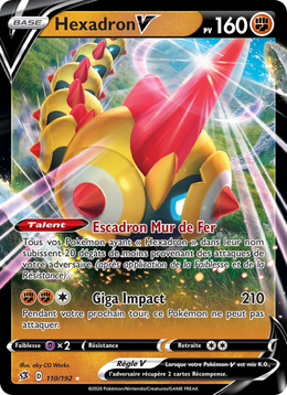 Hexadron V 110/209 Pokémon Clash des Rebelles