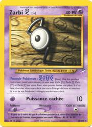 Zarbi G 27/113 Pokémon Neo Destiny (N4)