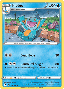 Flobio 63/284 Pokémon Poing de Fusion (FST)